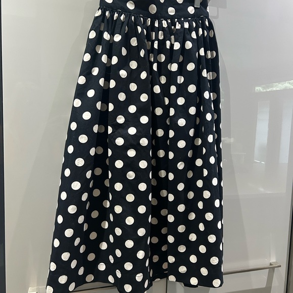 H&M Dresses & Skirts - H&M Polka Dot Midi Skirt